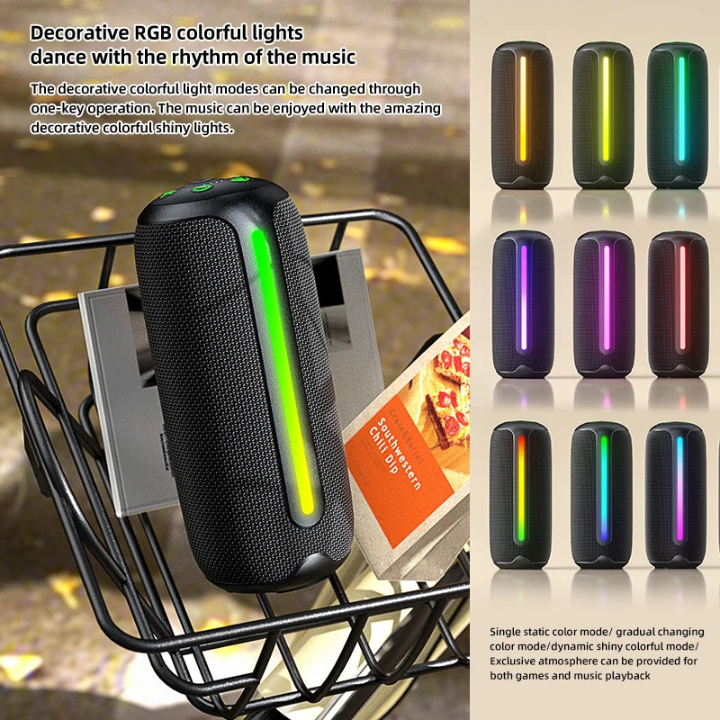 Mini RGB Wireless Bluetooth Speaker
